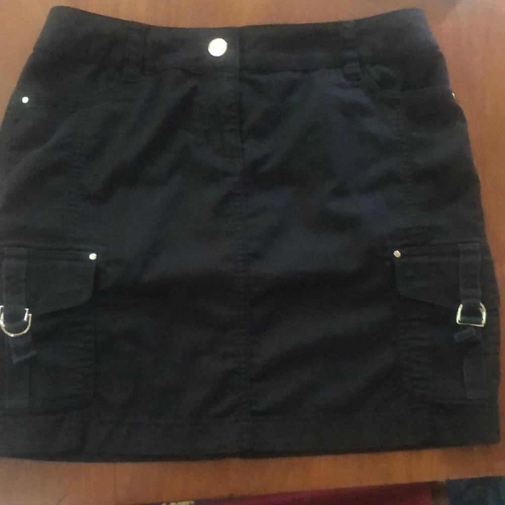White House Black Market Black Skirt Size 0